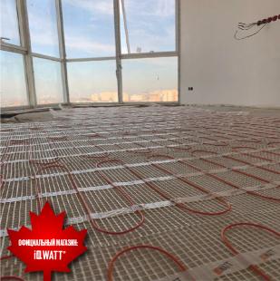Тонкий самоклеящийся греющий мат IQ FLOOR MAT 150 Вт/м.кв 3,5м²