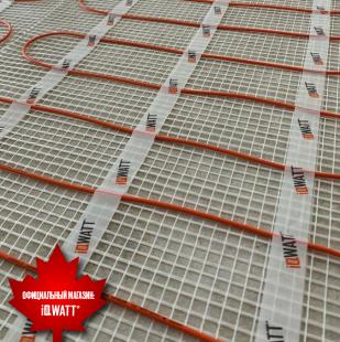 Тонкий самоклеящийся греющий мат IQ FLOOR MAT 150 Вт/м.кв - 5,0м²