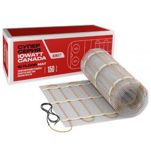 Тонкий самоклеящийся греющий мат IQ FLOOR MAT 150 Вт/м.кв - 14м²