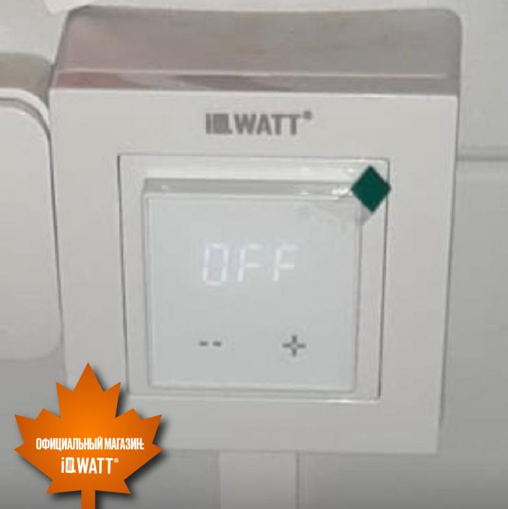 Электронный термостат IQ THERMOSTAT D white