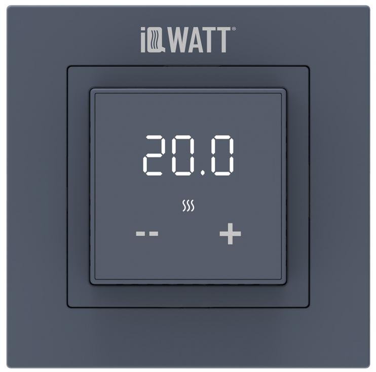 Электронный термостат IQ THERMOSTAT D графит